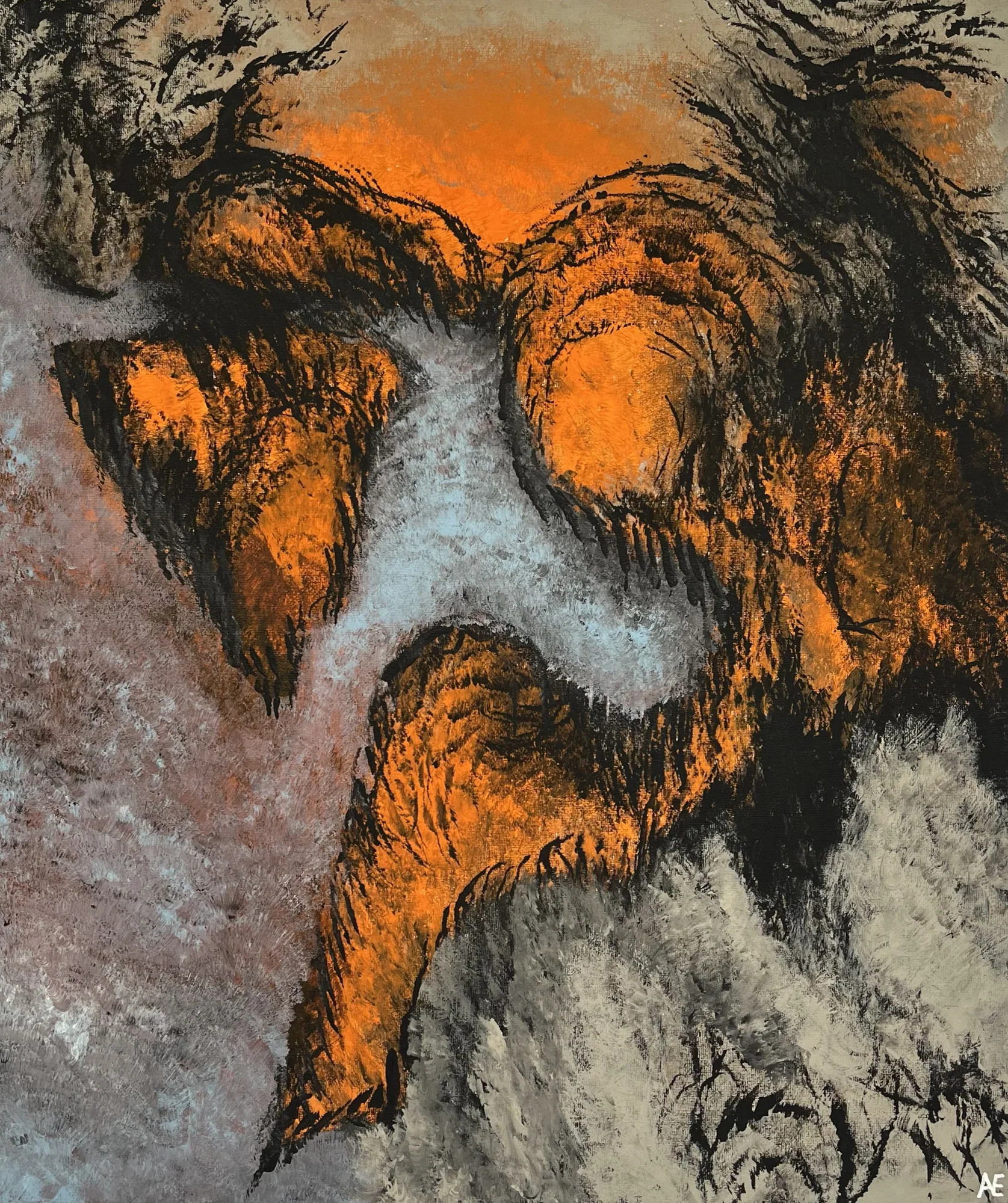 Deteriorating, painting No. 190